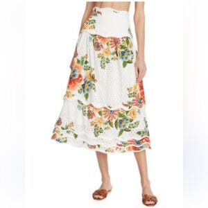 FARM RIO
Delicate Garden Cotton Skirt